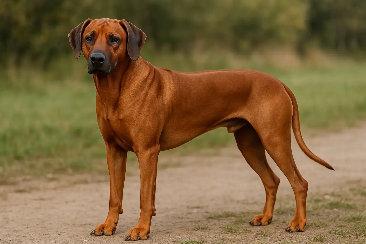 Rhodesian Ridgeback - portrait